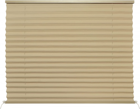 Rulouri si Jaluzele - Jaluzea Plisată Autoadezivă Crem - CBD CORAL BEST DEALS 60 x 150 cm