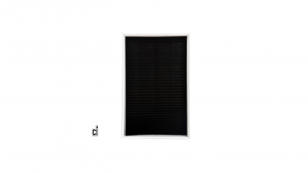 Jaluzea Plisată Neagră Autoadezivă 60 x 150 cm - CBD CORAL BEST DEALS [20]