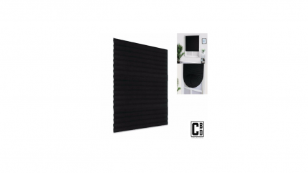 Jaluzea Plisată Neagră Autoadezivă 60 x 150 cm - CBD CORAL BEST DEALS [13]