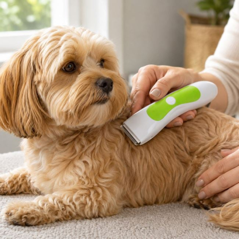 Accesorii pentru animale - Mașină de Tuns pentru Animale, USB Reîncărcabilă, 2 Capete