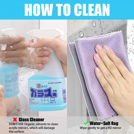 Oglinda Autoadeziva Premium, CBD CORAL BEST DEALS, pentru Decor Interior, Model Dreptunghi, Material PVC Acrilic, 15 x 10 cm, Set 6 Bucati [16]