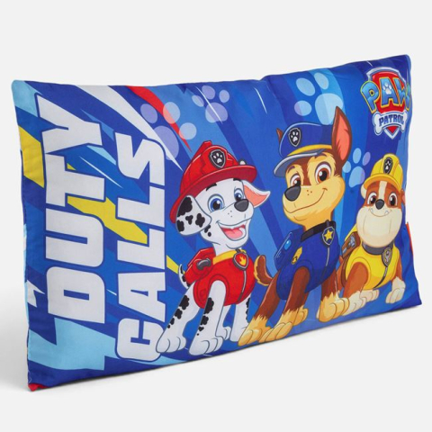 Textile pentru casa - Pernă decorativă Paw Patrol albastră 50 x 30 cm