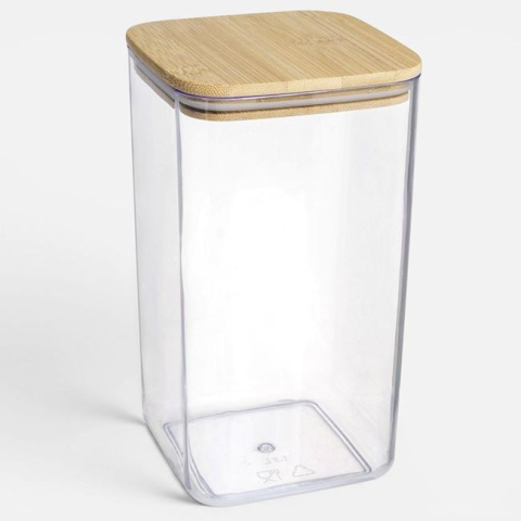 Recipiente si caserole - Recipient Alimente cu Capac Bambus 1,5 L