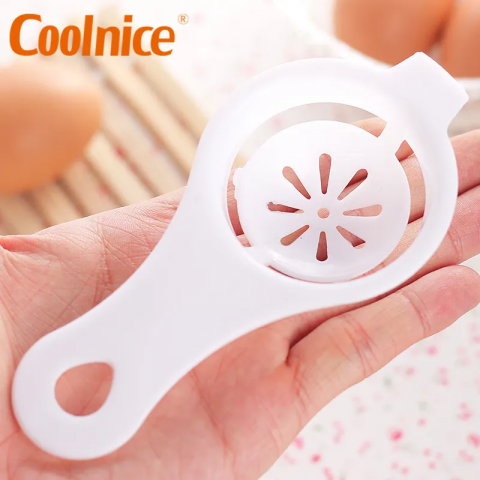 Separator pentru Oua, Separa Galbenusul de Albus, PVC Alb, CBD CORAL BEST DEALS Alb 6 cm [11]