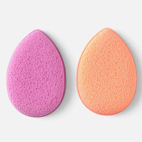 Ingrijire personala si cosmetice - Set 2 Bureți pentru Curățarea Feței, Formă Picătură