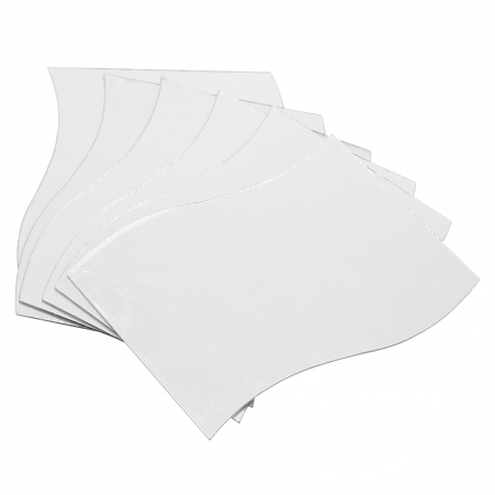 Set 24 Oglinzi Acrilice Decorative, CBD CORAL BEST DEALS, 12cmx10cm, Model Valuri, Autoadezive [18]