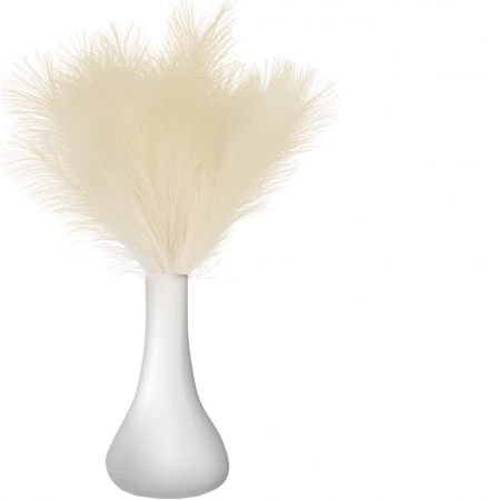 Import EmagMarketplace - Set 3 Fire Iarba de Pampas Artificiala pentru, Amenajari si Decoratiuni Interioare, Material de Calitate Premium, Matase Fina, Inaltime 43.5 cm, Bej Natural, CBD CORAL BEST DEALS