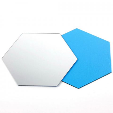 Set 3 Oglinzi Acrilice, Decorative Hexagonale [13]