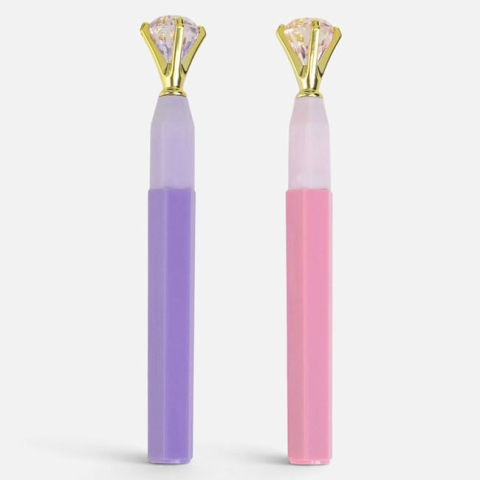Instrumente de scris si corectura - Set Mine pentru Creion Mecanic 0.7mm Roz & Lila ”Diamant” – 2buc