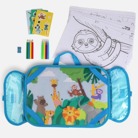 Rechizite si produse pentru scoala - Set Școlar Capybara cu Penar Textil – 23 piese