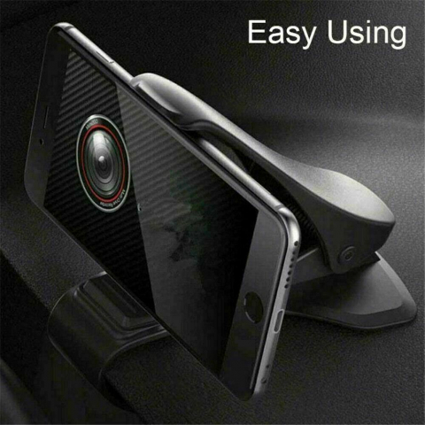 Suport Auto cu Prindere pe Bord, pentru Telefon, Model Universal, Premium, Negru, CBD CORAL BEST DEALS Negru [12]