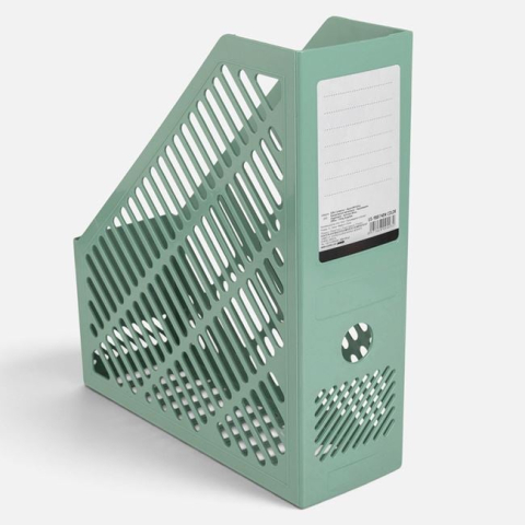 Hartie, caiete si articole de birou - Suport din Plastic Kaki pentru Reviste & Acte