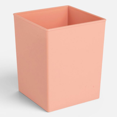 Hartie, caiete si articole de birou - Suport pentru Creioane Dusty Pink 7,5x7,5x9,5cm