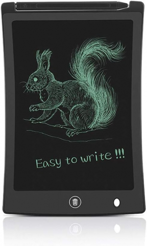Tableta Grafica cu Functie de Stergere Automata, pentru Scris si Desenat, Premium, Negru,8.5", CBD CORAL BEST DEALS Negru [4]