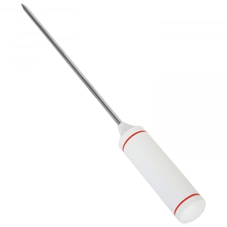 Termometru Digital cu Sonda Metalica de Insertie, Alimentar pentru Mancare si Bauturi, cu, Afisaj LCD, Oprire Automata, Interval de Masurare -50°C 300°C, 4 Butoane si Memorie, Alb, CBD CORAL BEST DEAL [13]