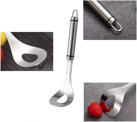 Ustensila Metalica pentru Facut Chiftelute din Carne sau Legume, 24cm, Inox Premium, CBD CORAL BEST DEALS 24 cm [8]