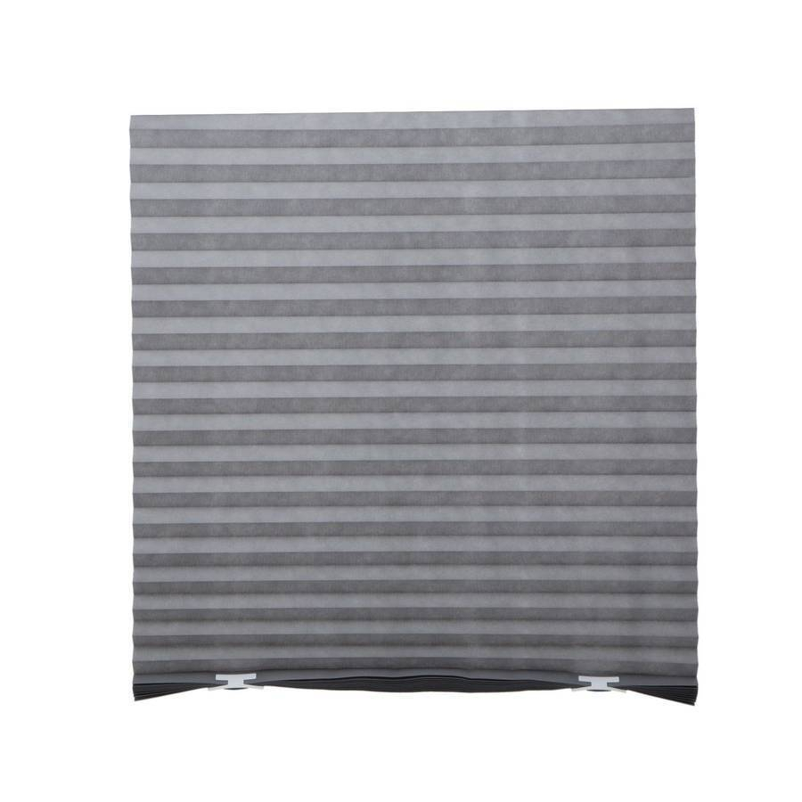 Jaluzea Plisată Autoadezivă 60×150 cm Gri - PVC Textil, Eleganță și Practicitate pentru Fereastră
