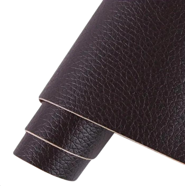 Rolă piele ecologică autoadezivă wenge, 50 x 138 cm, pentru recondiționare mobilier și interior auto