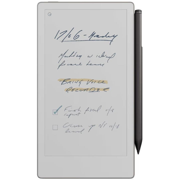 Tableta ePaper reMarkable Paper Pro Move cu Marker Plus pen si Marker tips incluse, argintiu [2]