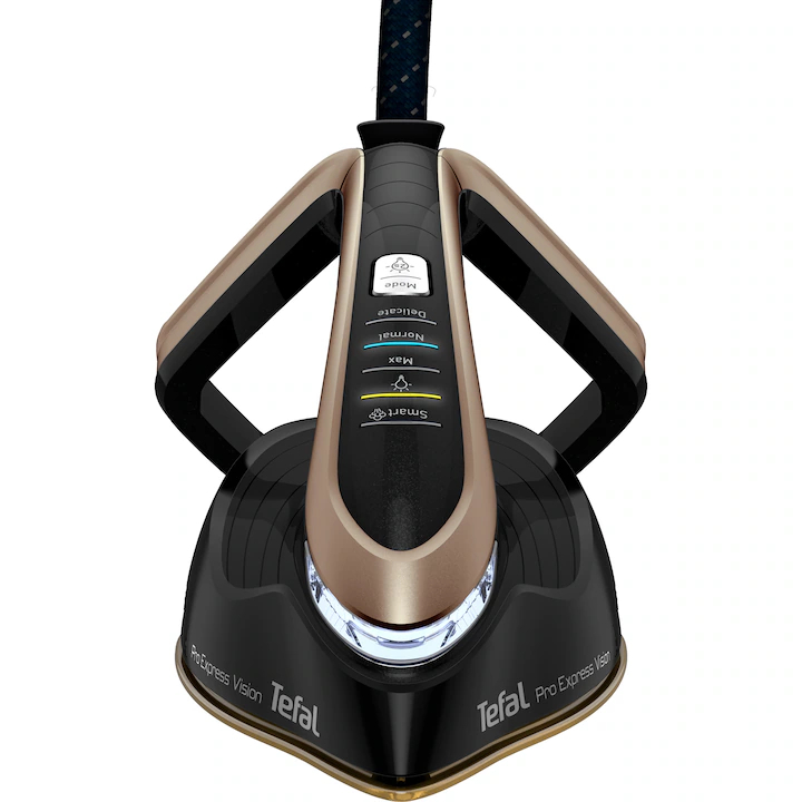 Statie de calcat Tefal Pro Express Vision GV9820E0, negru/auriu [4]