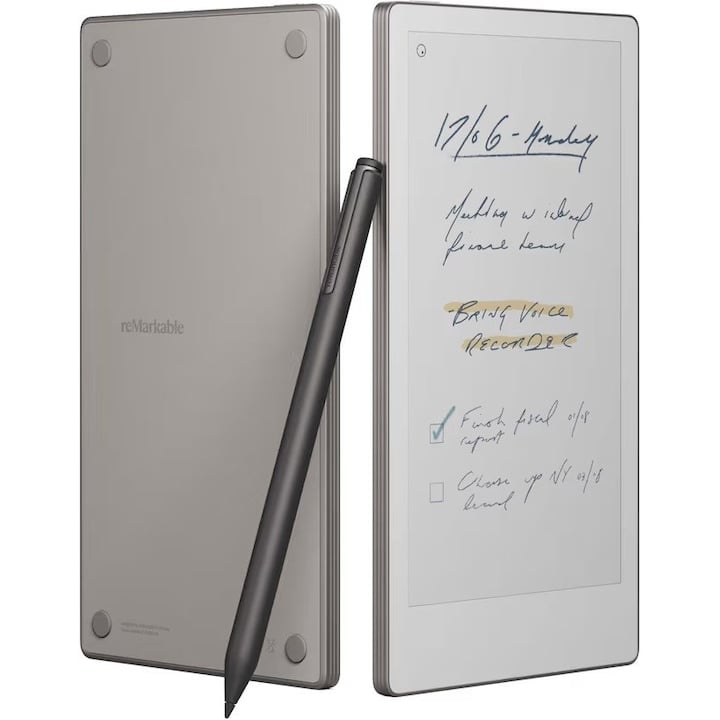 Tableta ePaper reMarkable Paper Pro Move cu Marker Plus pen si Marker tips incluse, argintiu [1]