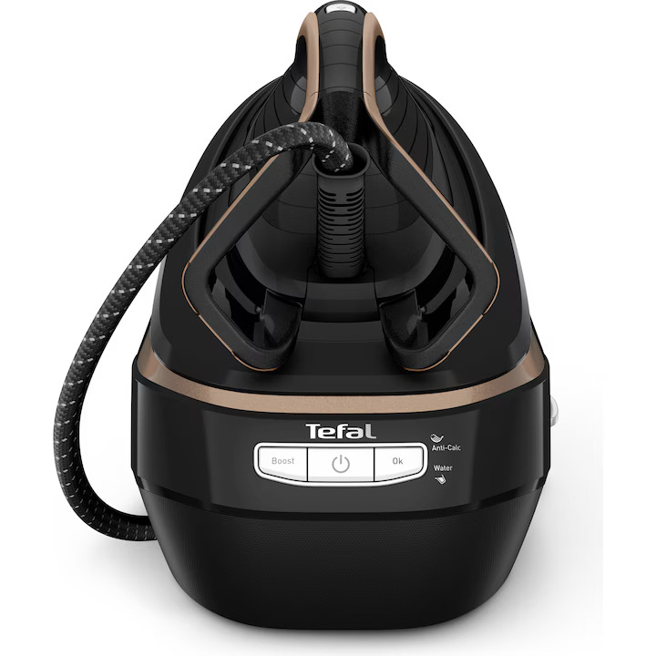 Statie de calcat Tefal Pro Express Vision GV9820E0, negru/auriu [3]