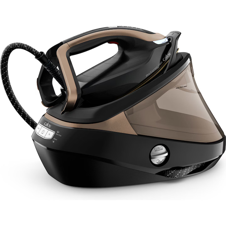 Statie de calcat Tefal Pro Express Vision GV9820E0, negru/auriu [2]