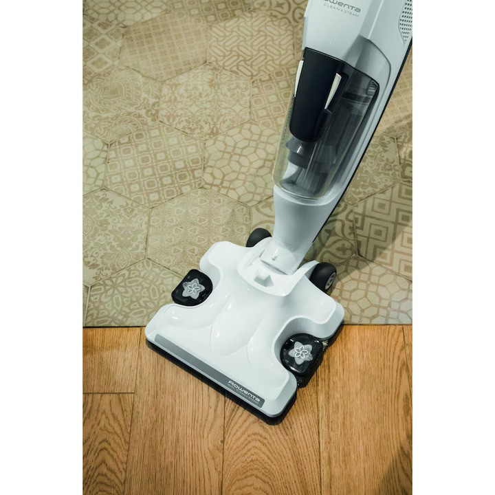 Aparat de curatat cu abur Rowenta Clean & Steam Revolution Green RY7777WH, alb/verde [10]