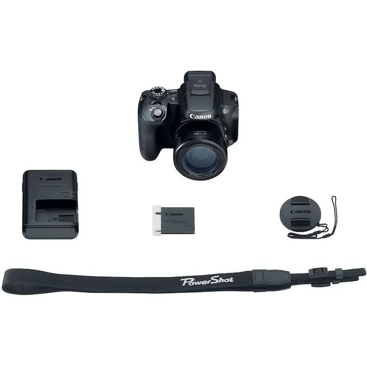 Aparat foto digital Canon Powershot SX70HS, negru [8]