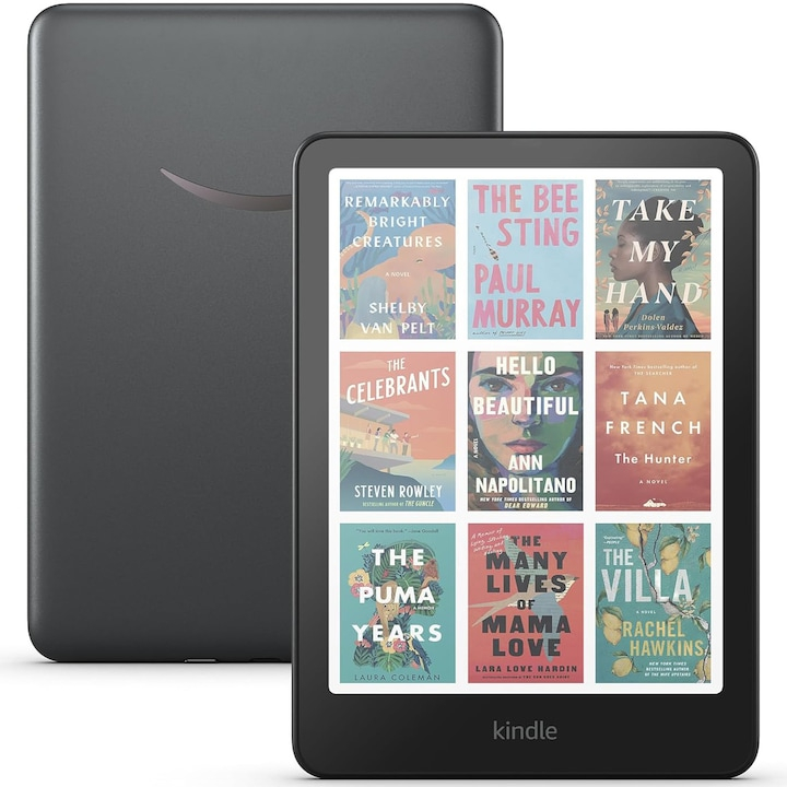 eBook Reader Amazon Kindle Colorsoft Signature Edition, 32 GB, Display 7", Wi-Fi, IPX8, USB-C, Negru [1]