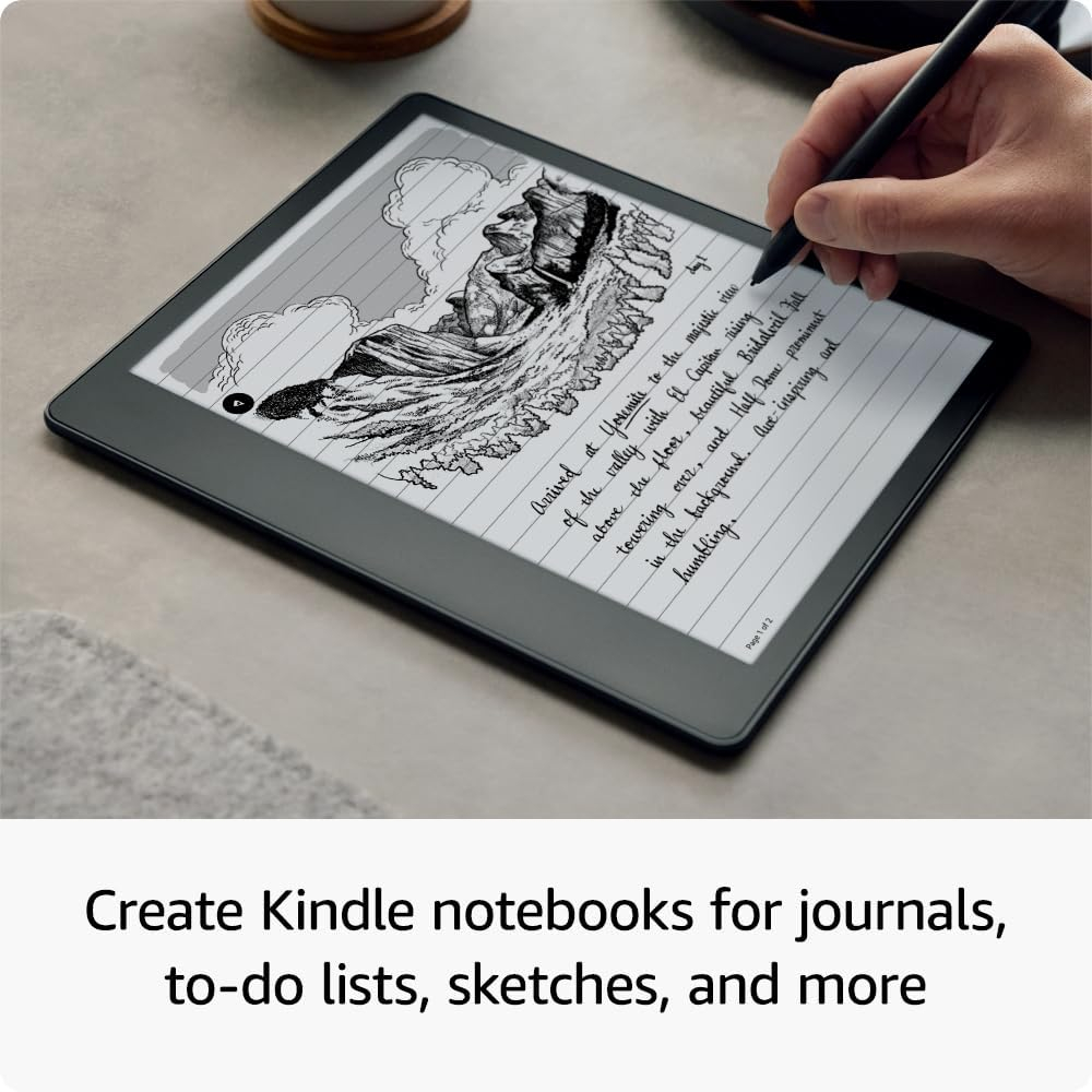 eBook Reader Amazon Kindle Scribe 2022, 32GB, Premium Pen, gri [8]