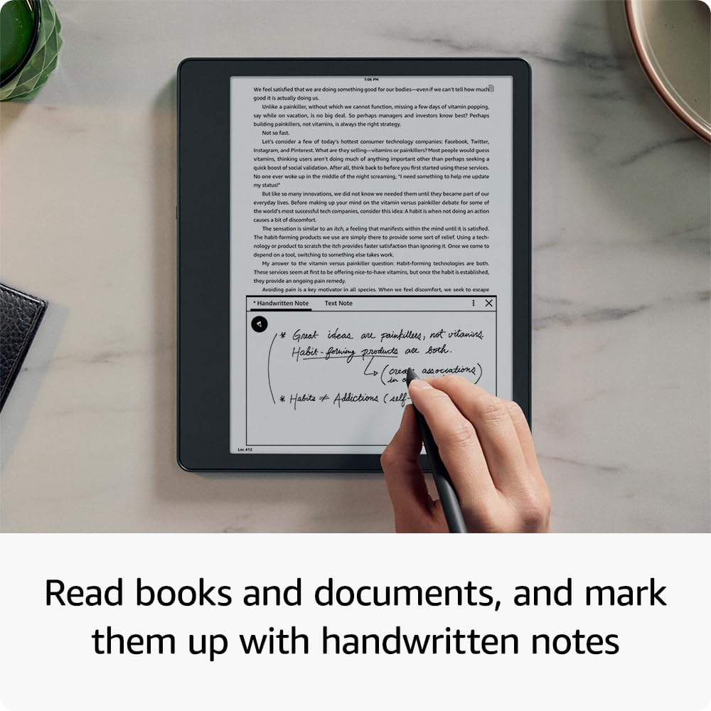 eBook Reader Amazon Kindle Scribe 2022, 32GB, Premium Pen, gri [6]
