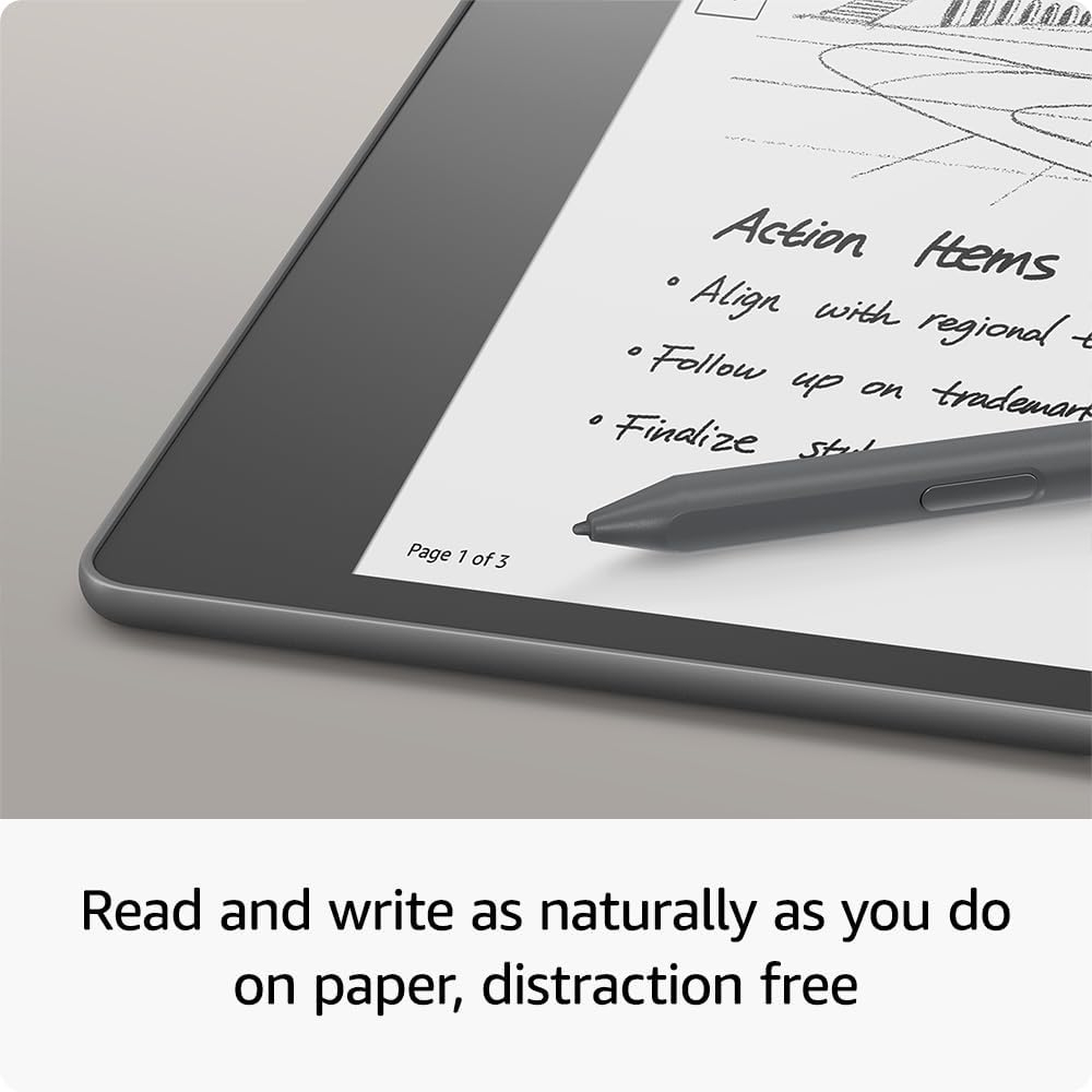 eBook Reader Amazon Kindle Scribe 2022, 32GB, Premium Pen, gri [9]