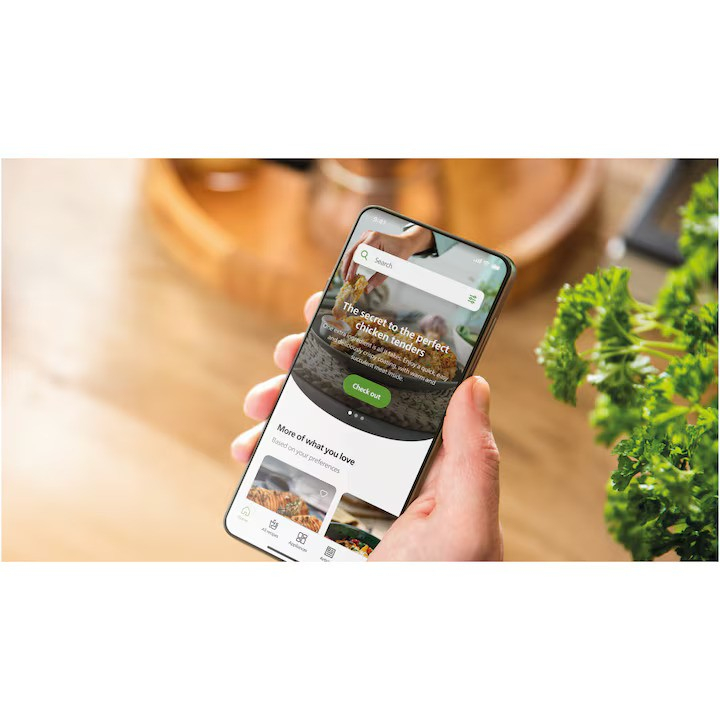 Friteuza dubla fara ulei Philips Airfryer Seria 3000 NA351/00, negru [10]