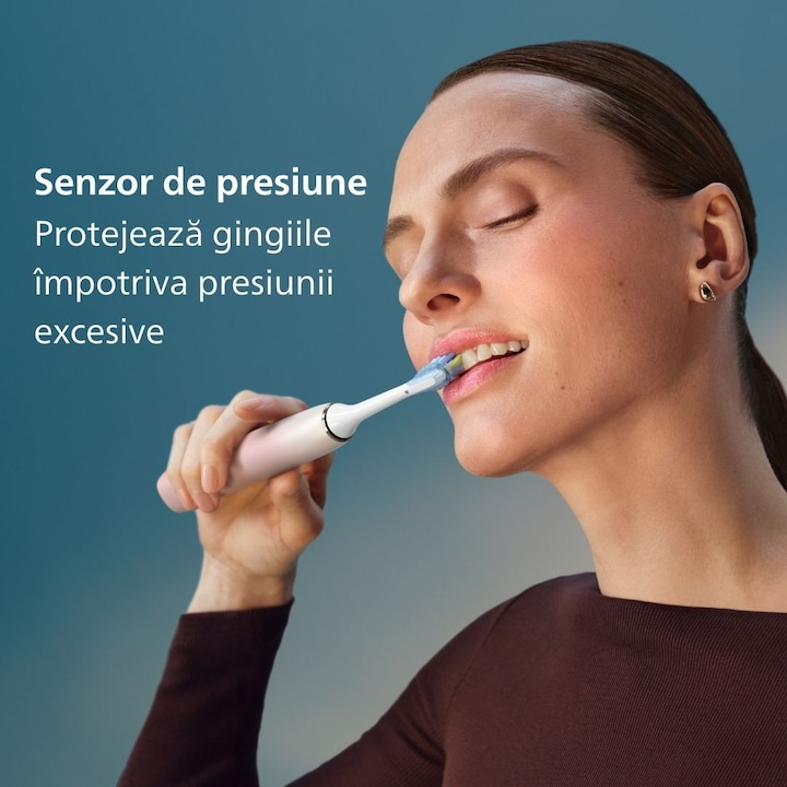 Periuta electrica sonica PHILIPS Sonicare DiamondClean Seria 9000 HX9911/79, roz [5]