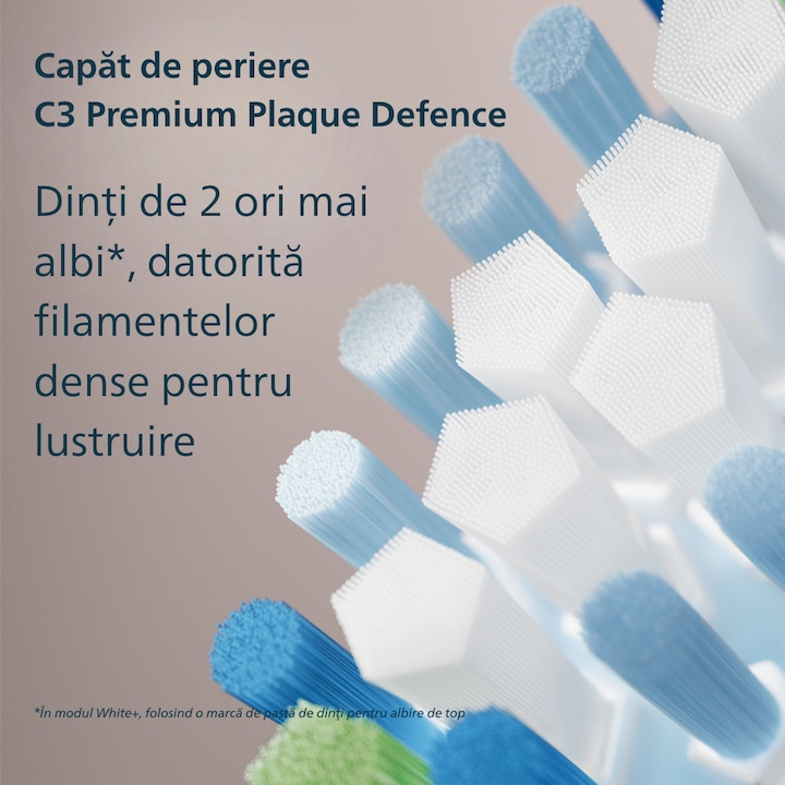 Periuta electrica sonica PHILIPS Sonicare DiamondClean Seria 9000 HX9911/79, roz [9]