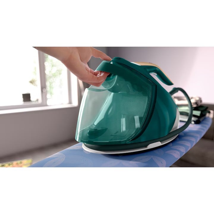 Statie de calcat cu abur Philips PerfectCare Seria 7000 PSG7140/70, alb/verde [6]