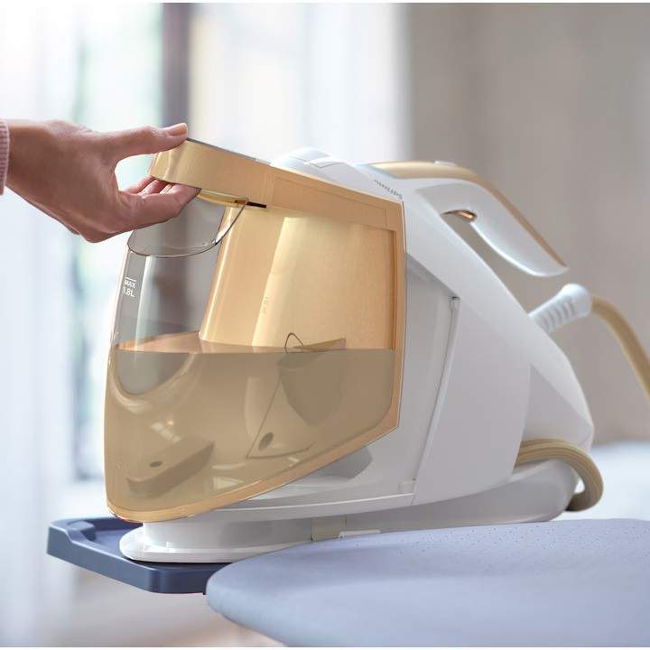 Philips PerfectCare steam iron series 8000 PSG8040/60, white/gold [9]