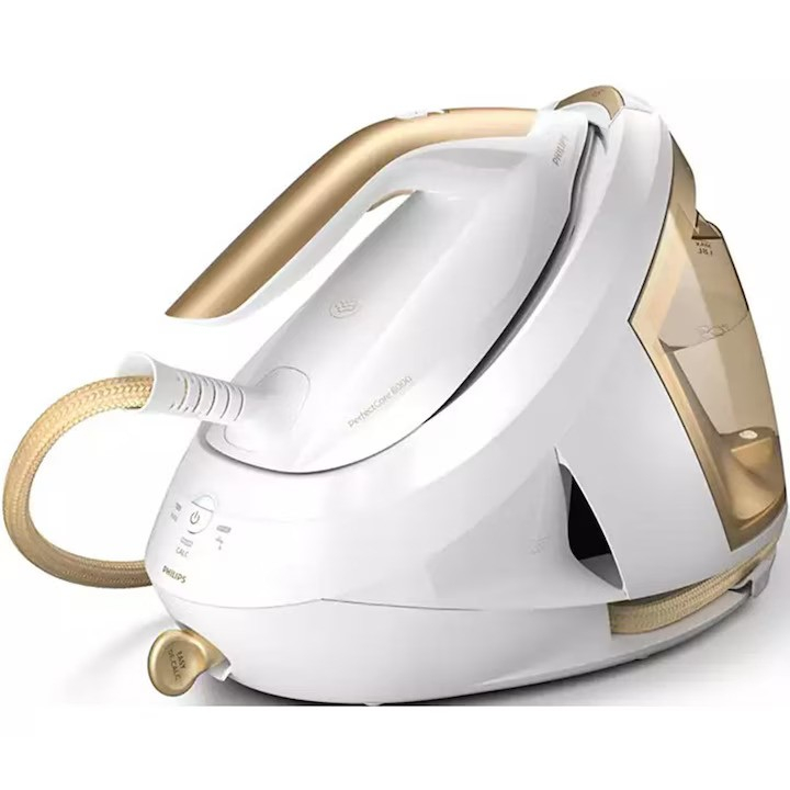 Philips PerfectCare steam iron series 8000 PSG8040/60, white/gold [3]