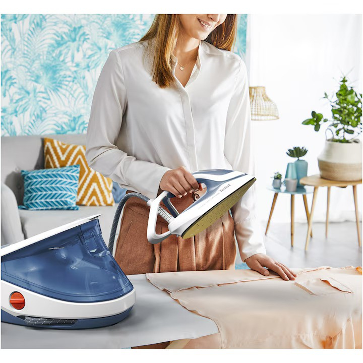 Statie de calcat cu boiler de inalta presiune Tefal Pro Express Ultimate GV9710E0, albastru [7]