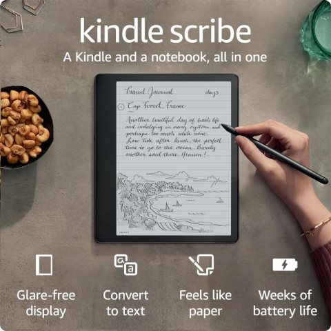 eBook Reader Amazon Kindle Scribe 2022, 32GB, Premium Pen, gri [3]