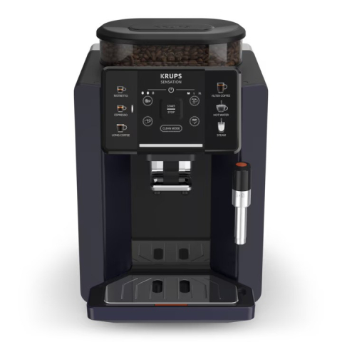 KRUPS Sensation EA910B10 automatic espresso machine, black/purple [2]