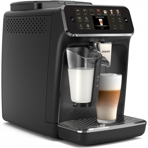 Philips EP4441/50 4400 Series Automatic Espresso Machine, black-silver [1]