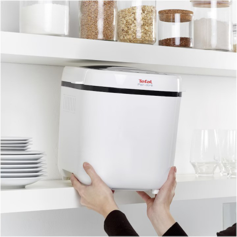 Masina de paine Tefal Pain Doré PF210138, alb/negru [7]