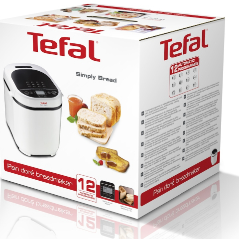 Masina de paine Tefal Pain Doré PF210138, alb/negru [8]