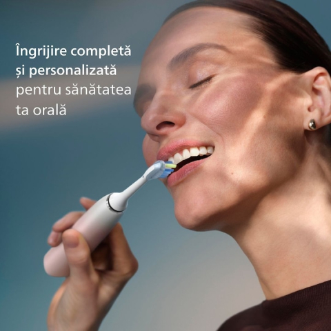 Periuta electrica sonica PHILIPS Sonicare DiamondClean Seria 9000 HX9911/79, roz [3]
