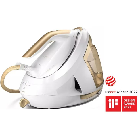 Philips PerfectCare steam iron series 8000 PSG8040/60, white/gold [1]