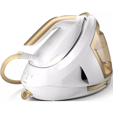 Philips PerfectCare steam iron series 8000 PSG8040/60, white/gold [2]