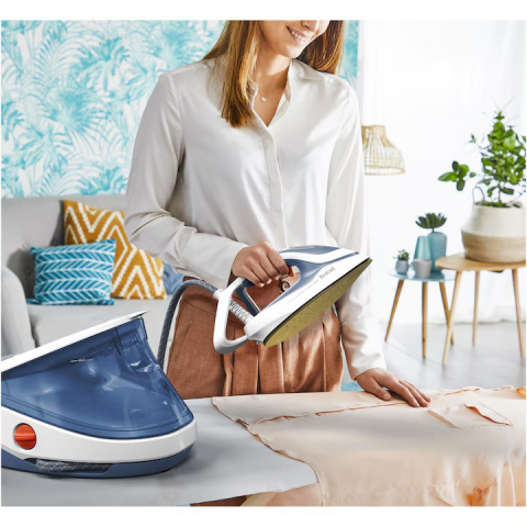 Statie de calcat cu boiler de inalta presiune Tefal Pro Express Ultimate GV9710E0, albastru [6]