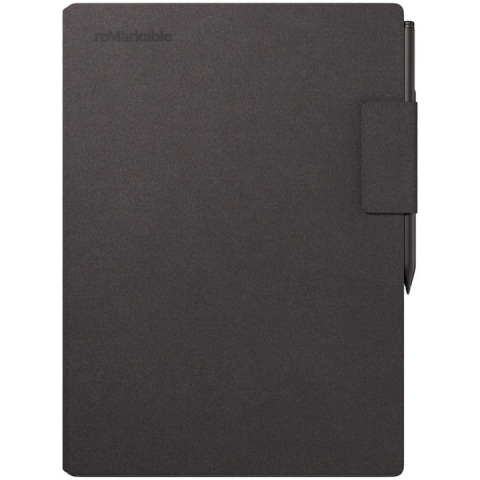 Tableta ePaper reMarkable Paper Pro cu husa Book Folio Basalt, Marker Plus pen si Marker tips incluse, argintiu [2]